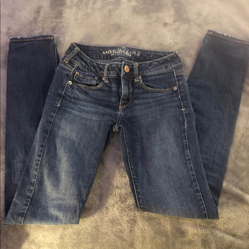 American Eagle skinny stretch size 0 jeans